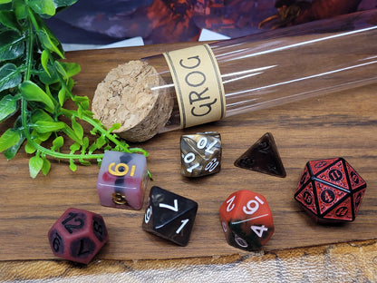 Nott the Brave dice set, dice for pen &amp; paper role play