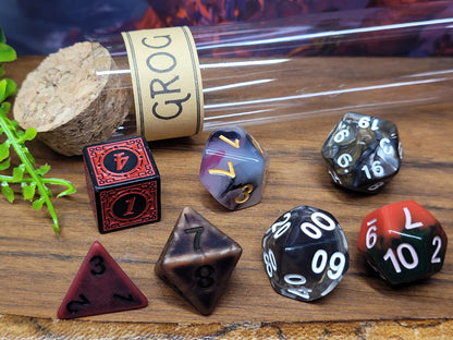 Nott the Brave dice set, dice for pen &amp; paper role play