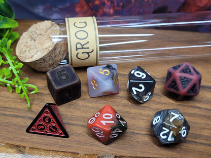 Nott the Brave dice set, dice for pen &amp; paper role play
