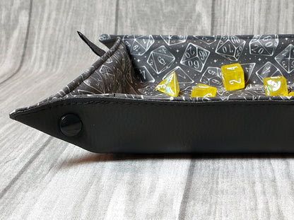 Black Dice faltbare Würfelunterlage L