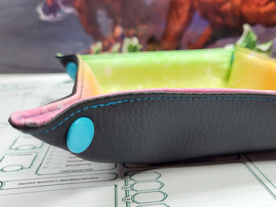 Pastell Galaxy faltbare Würfelunterlage S
