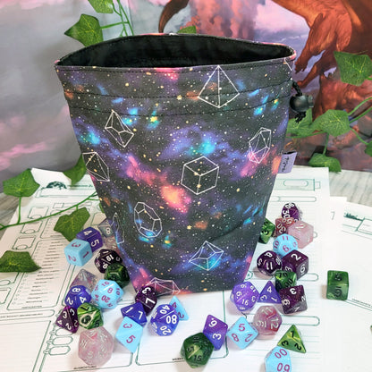 Galaxy Dice Dice Bag L