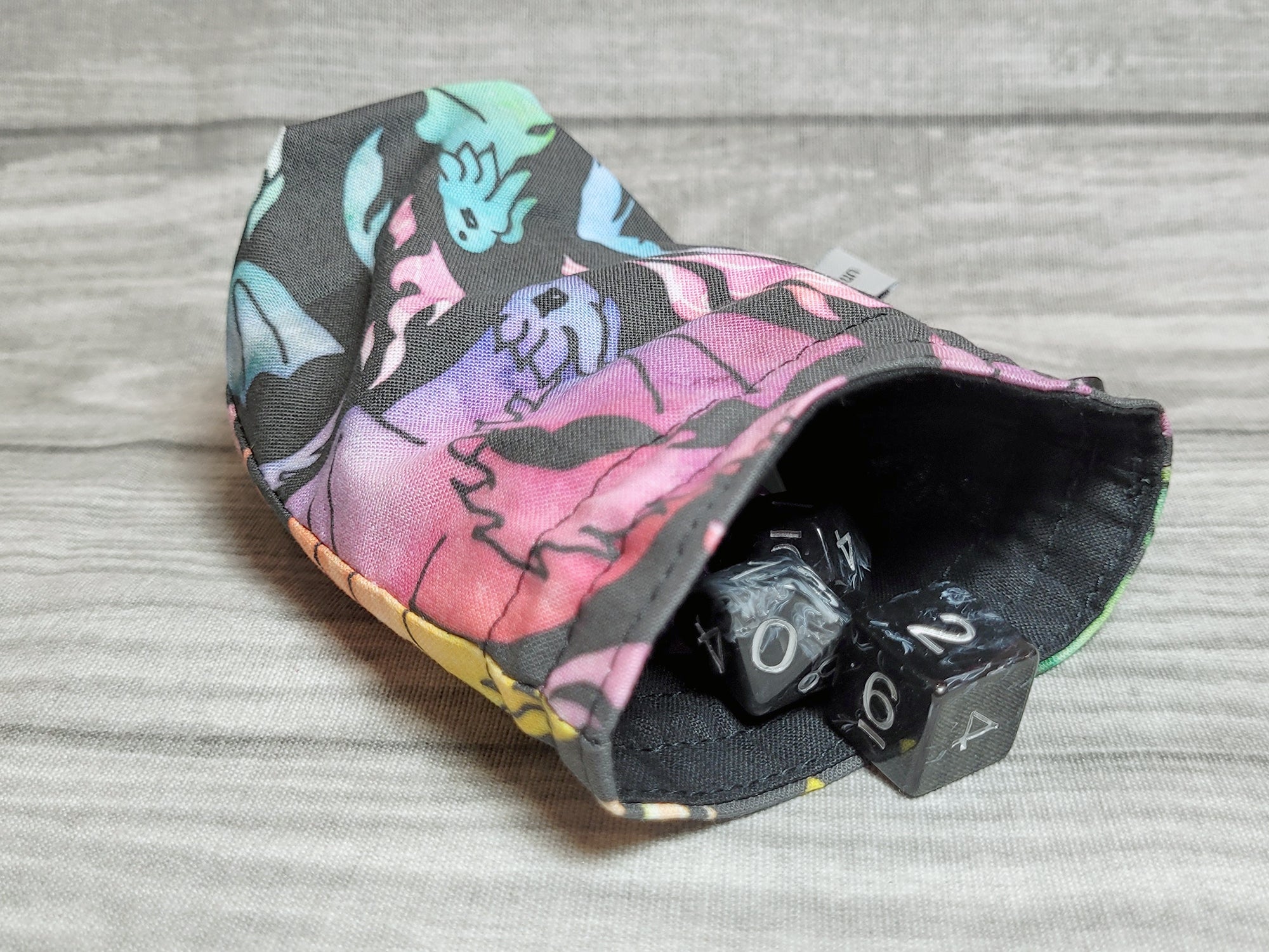 Adventuring Cats Dice Bag S