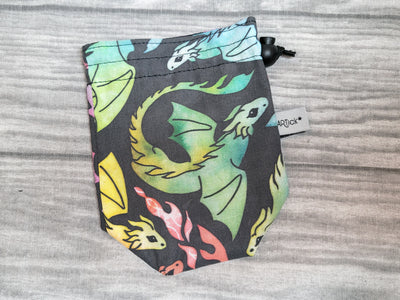 Rainbow Dragons Würfelbeutel S