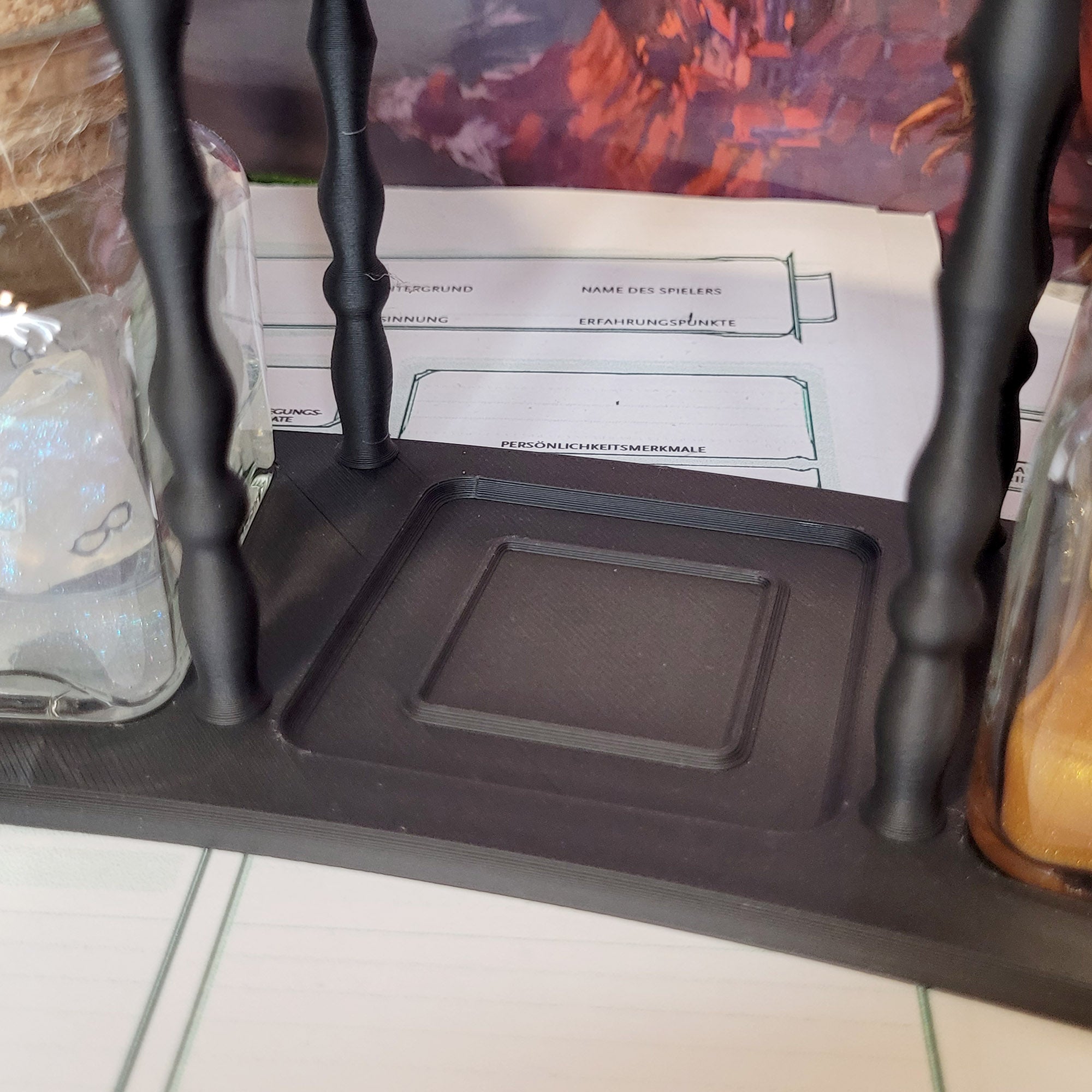 Display for 6 unartick standard potions: Red