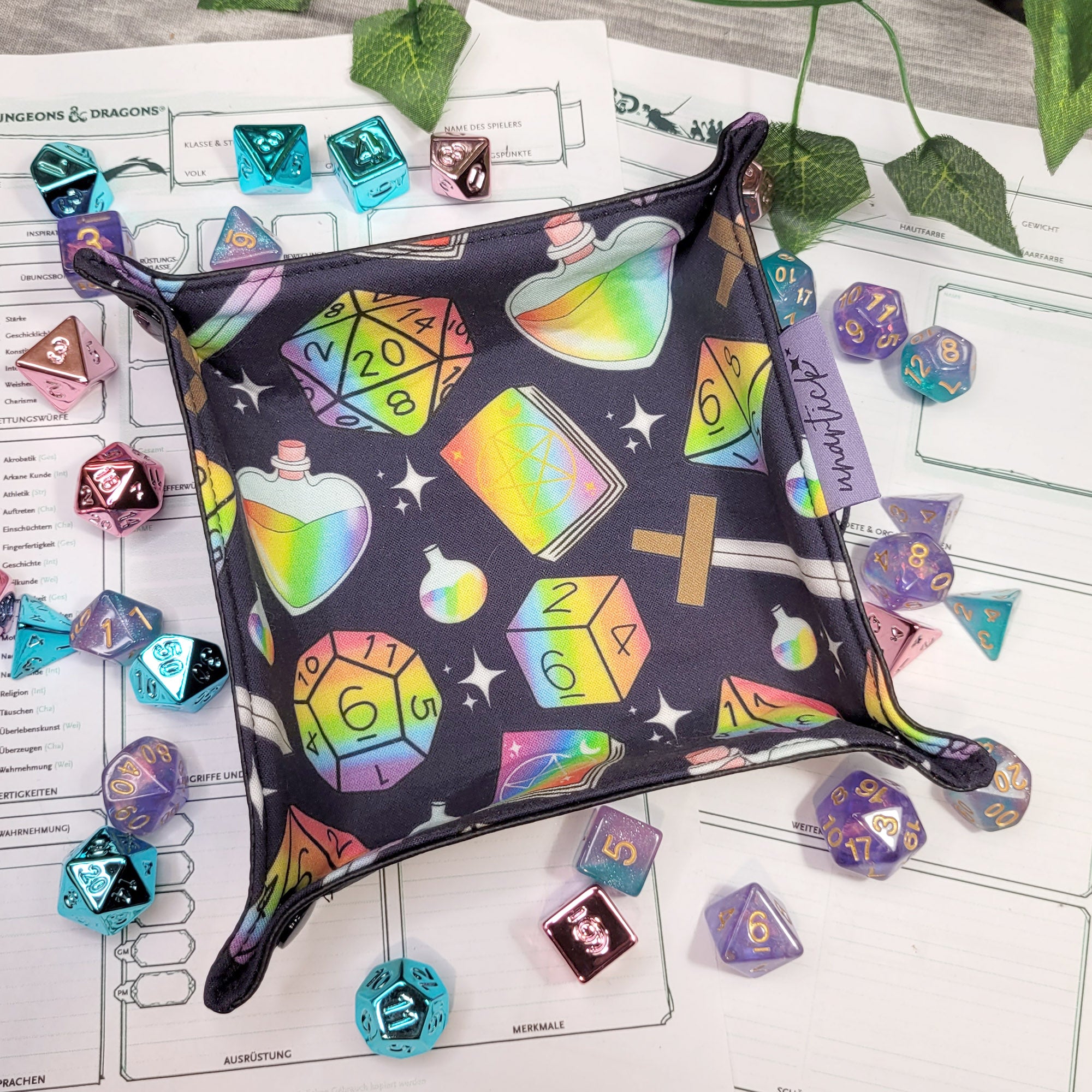 Adventuring Pride faltbare Würfelunterlage S