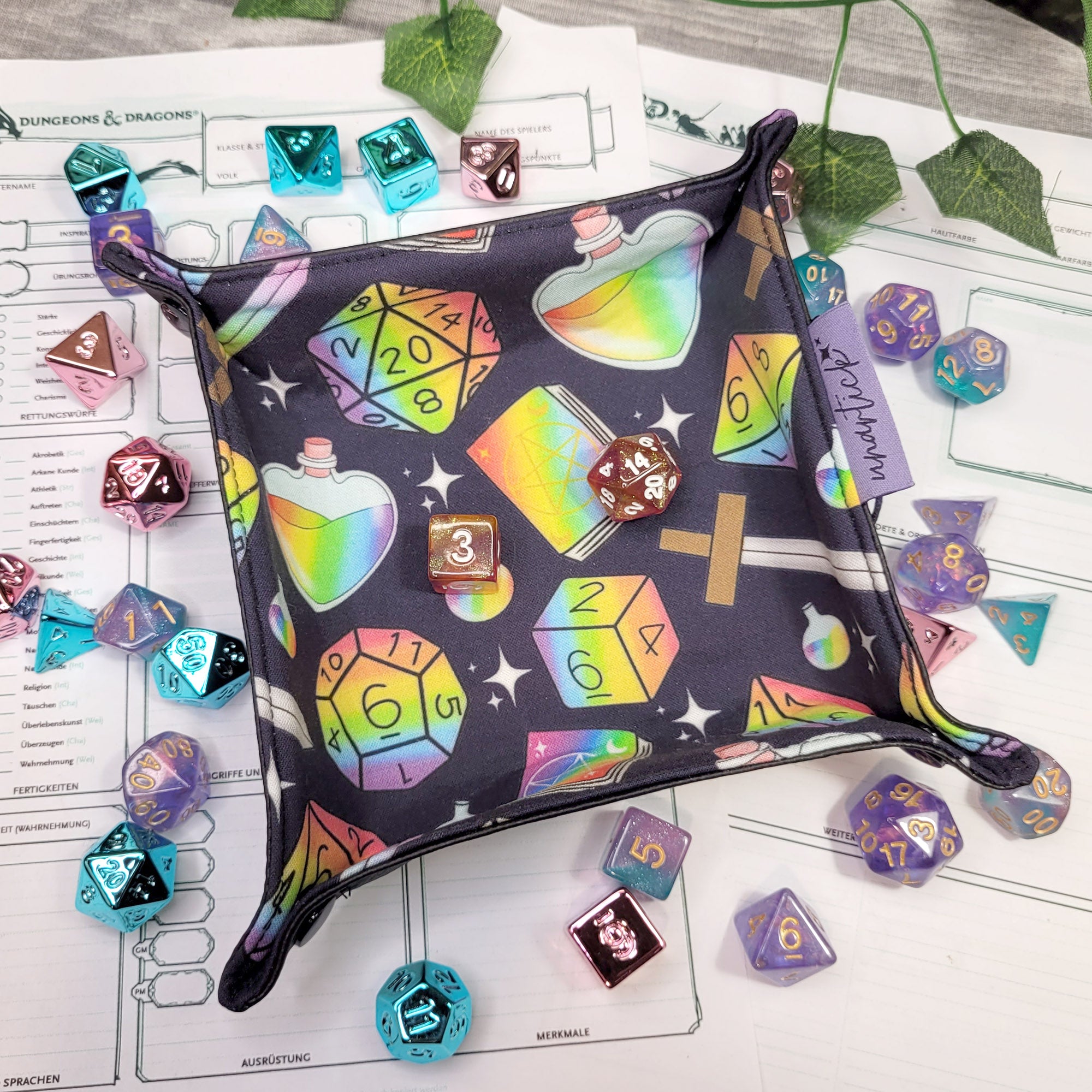 Adventuring Pride faltbare Würfelunterlage S