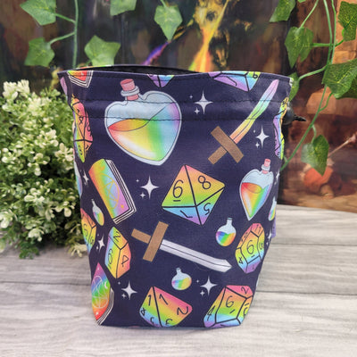 Adventuring Pride Würfelbeutel XXL mit Unterteilungen