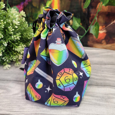 Adventuring Pride Würfelbeutel XXL mit Unterteilungen