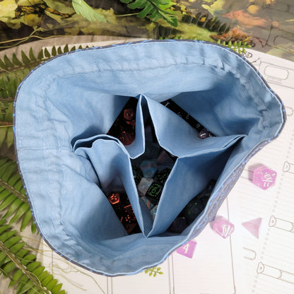 Dungeons and Dice Würfelbeutel XXL mit Unterteilungen