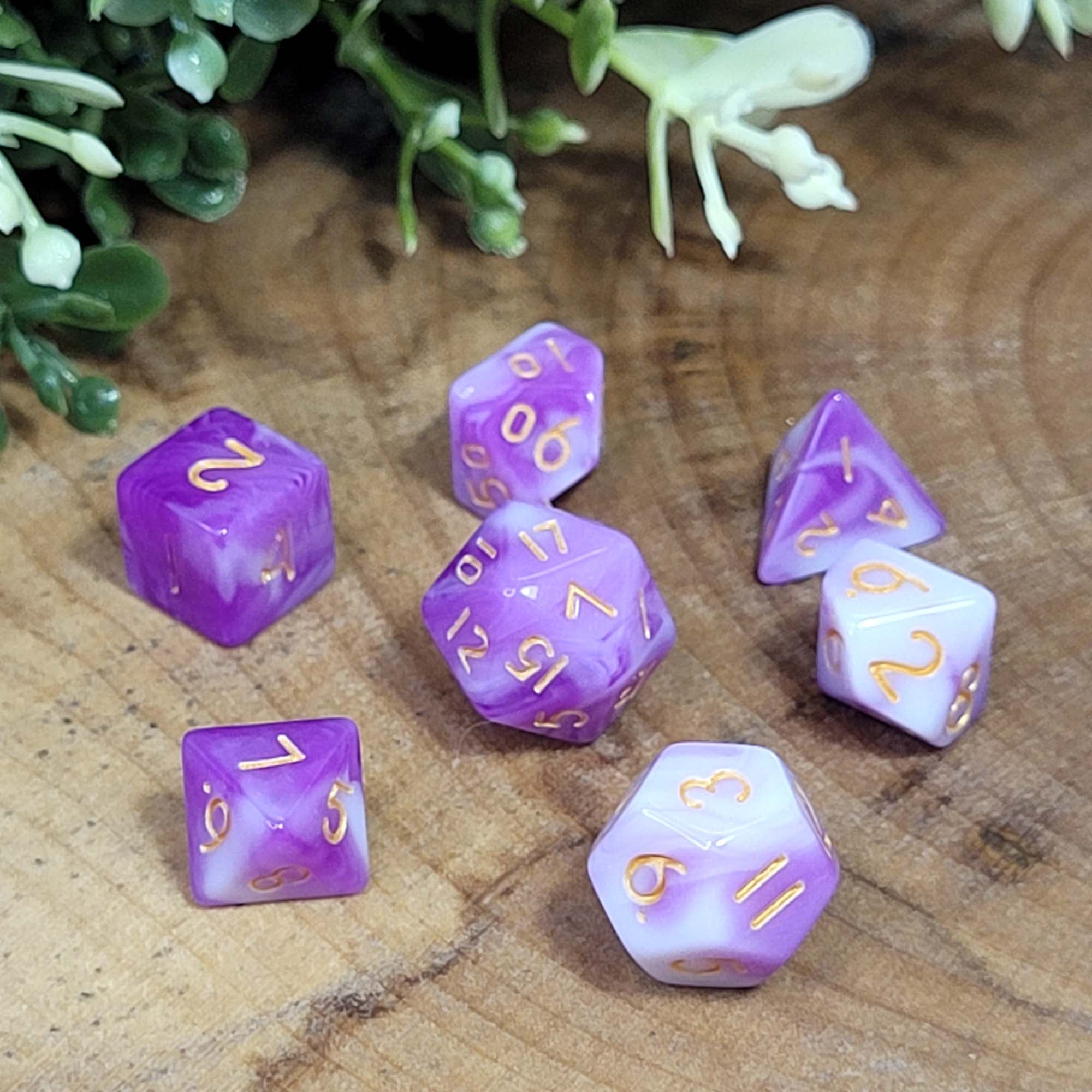 Bubblegum (Mini-Würfelset in Pixiegröße)