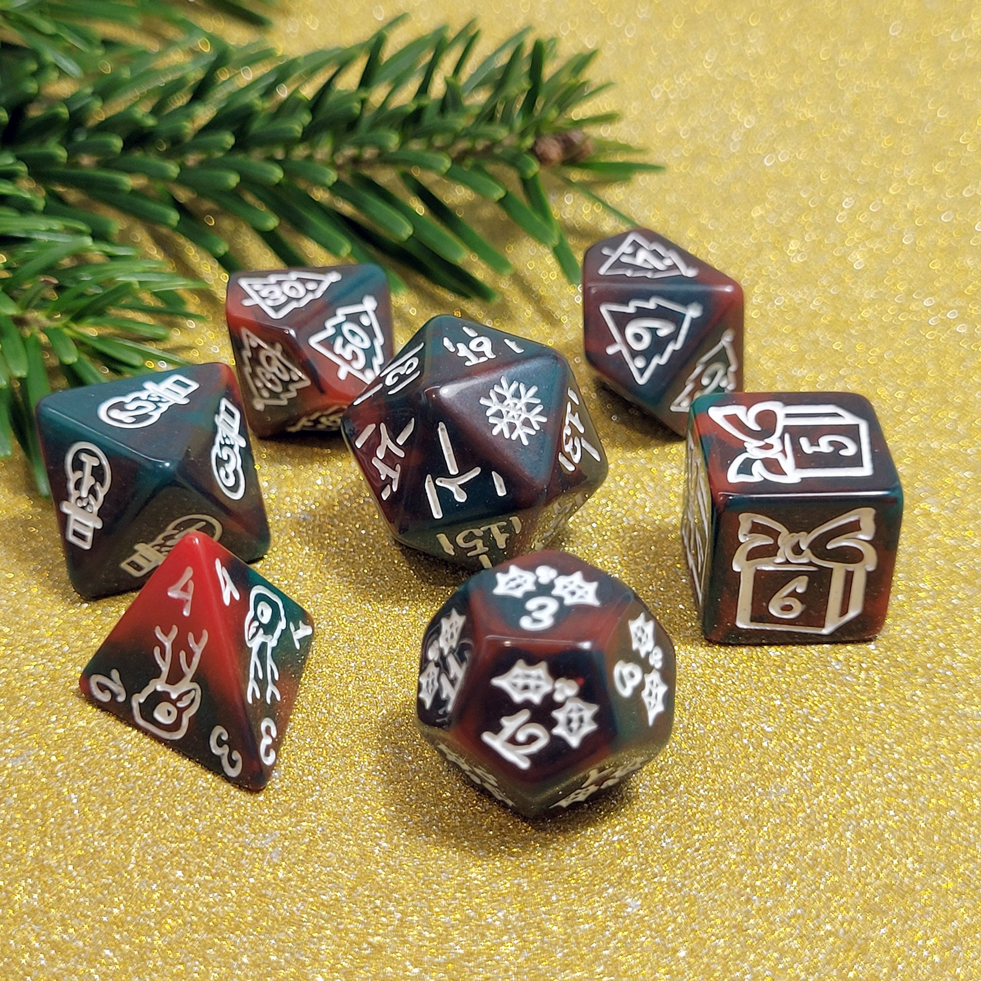 Christmas Eve: Rot/Grün