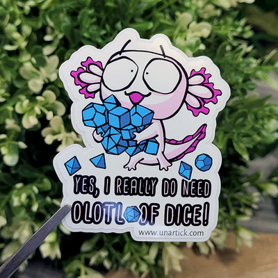 Sticker: Diceolotl