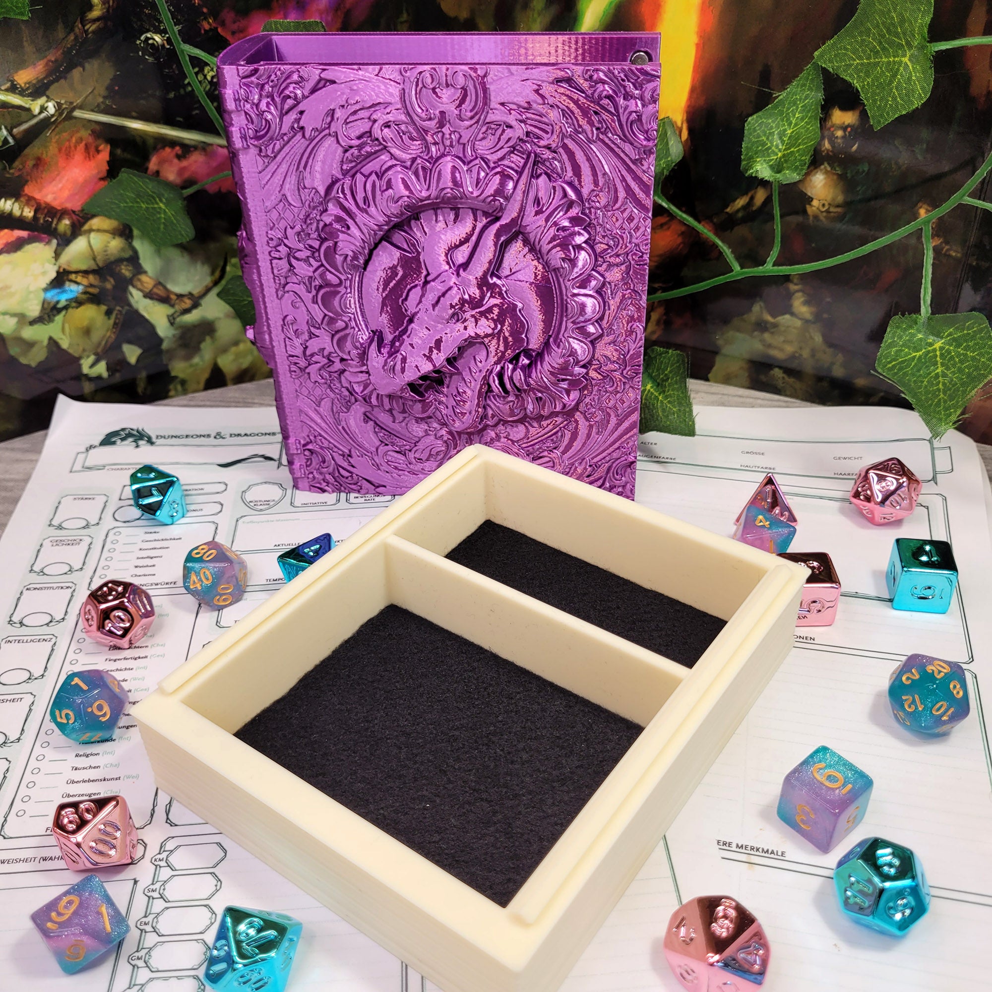 Dice Tome: Purple Dragon