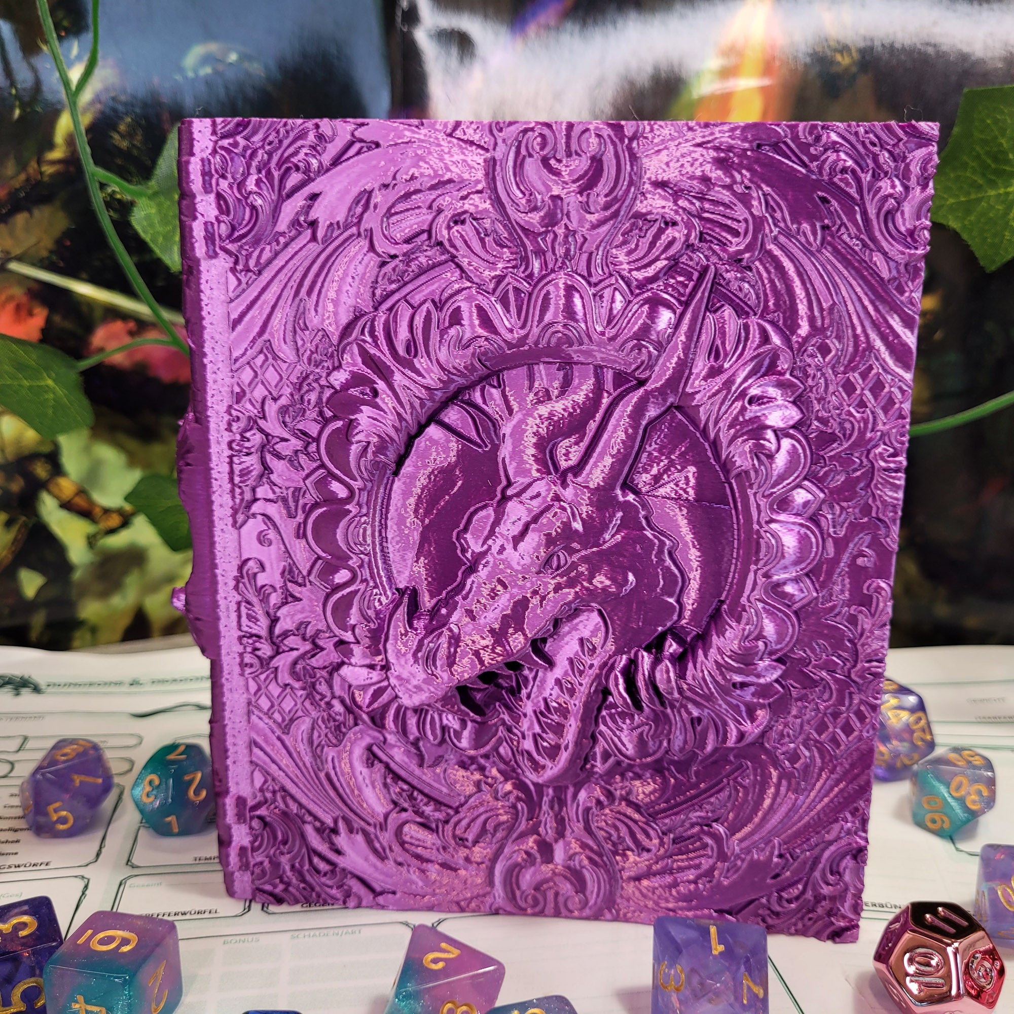Dice Tome: Purple Dragon