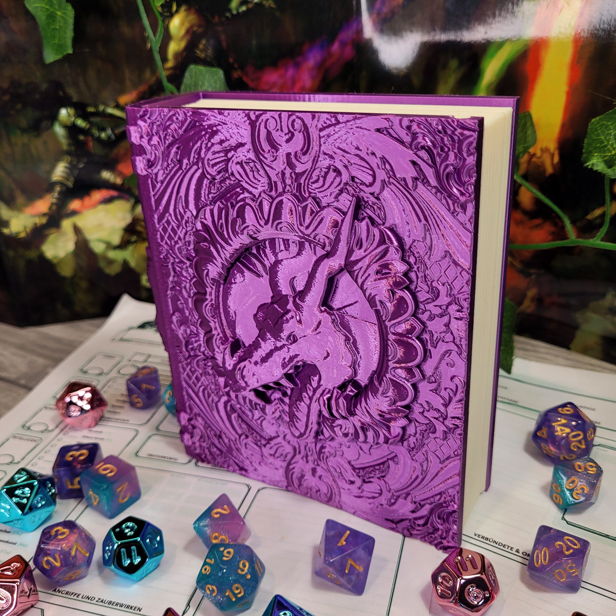 Dice Tome: Purple Dragon