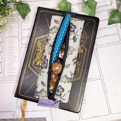 Mäppchen "Fledermäuse" mit Gummiband