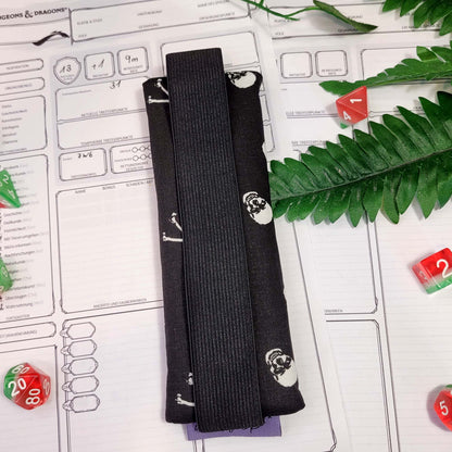 Mäppchen "Jolly Roger" mit Gummiband