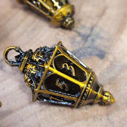 Golden Skull Lantern
