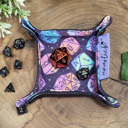 Multicolor Dice faltbare Würfelunterlage XXS in Pixiegröße