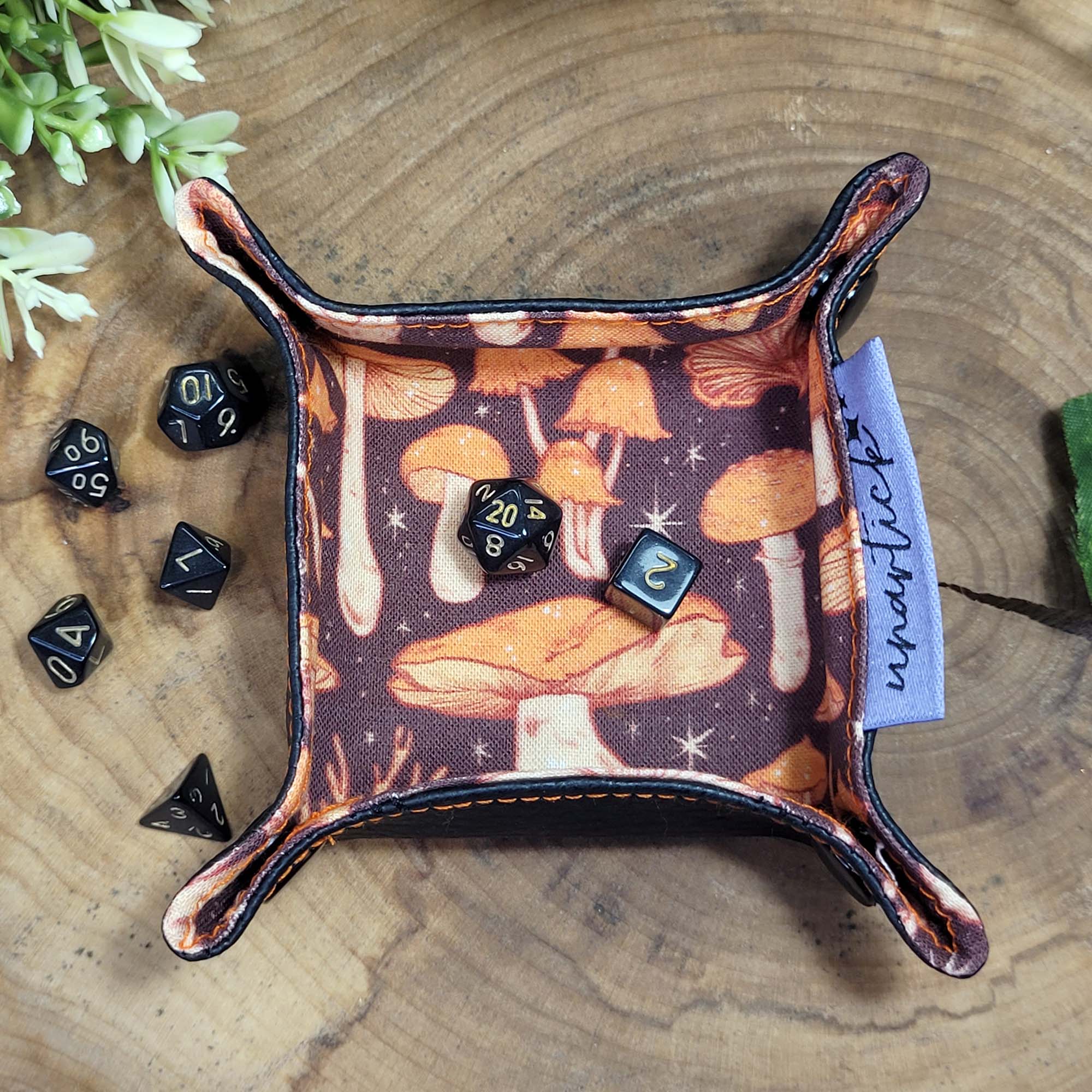 Mushrooms faltbare Würfelunterlage XXS in Pixiegröße