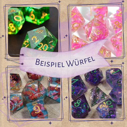 Mystery Dice Set (Sharp Edge)