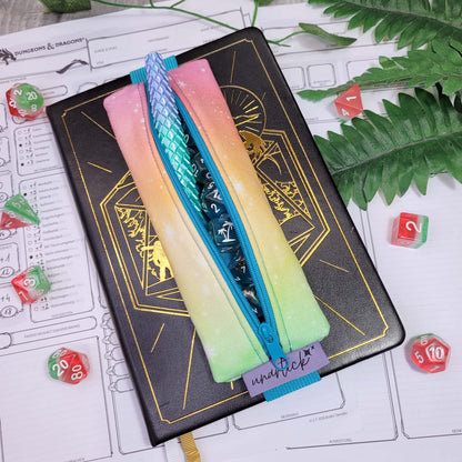 Mäppchen "Pastell Galaxy" mit Gummiband