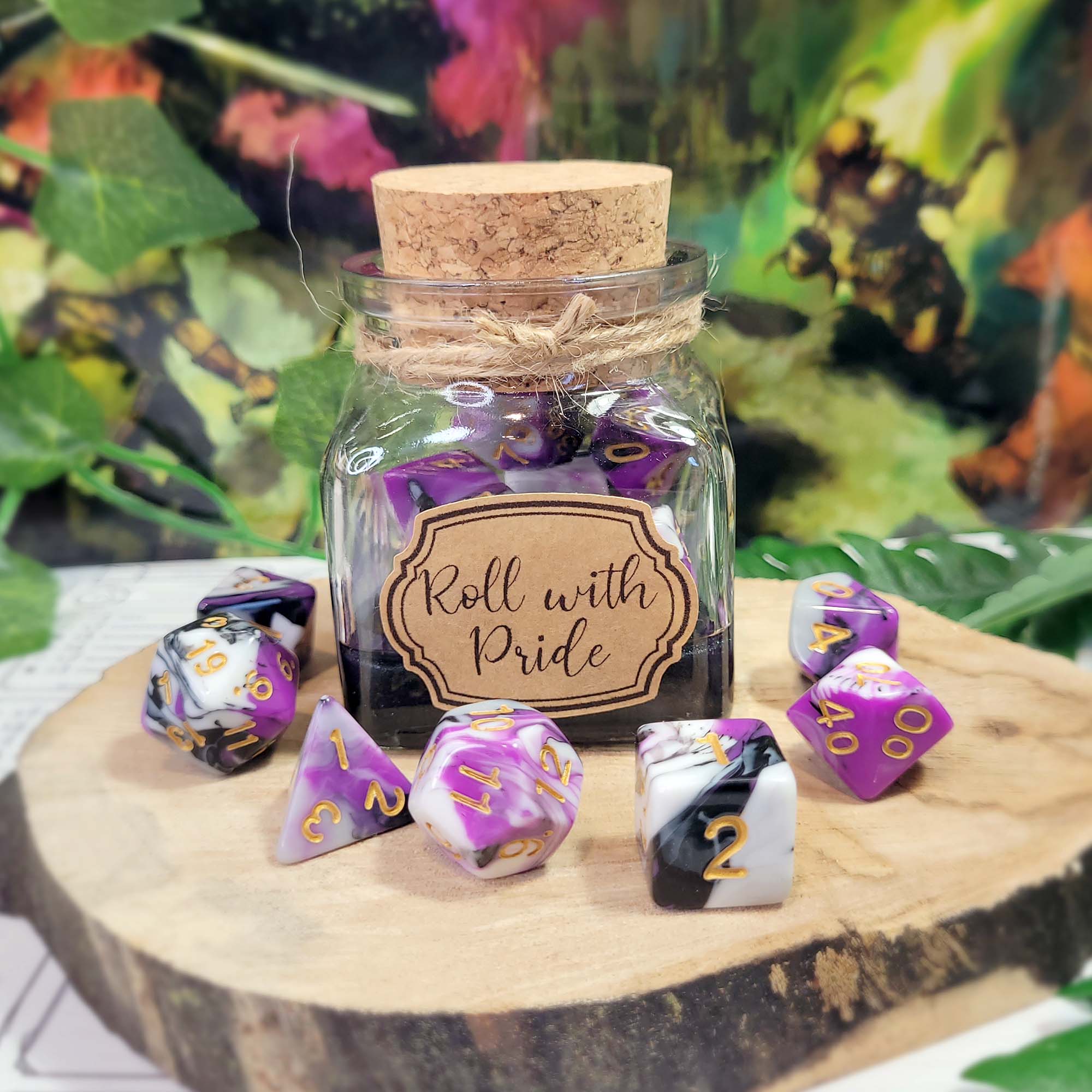 Roll with Pride - Asexual Pride - Magic Potion