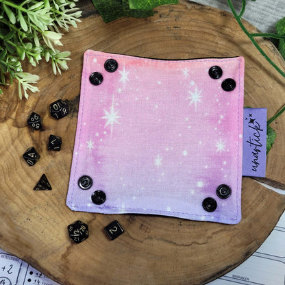 Pastell Galaxy faltbare Würfelunterlage XXS in Pixiegröße