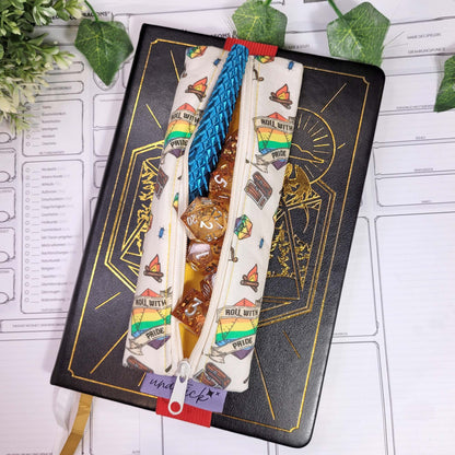 Mäppchen "Roll with Pride" mit Gummiband