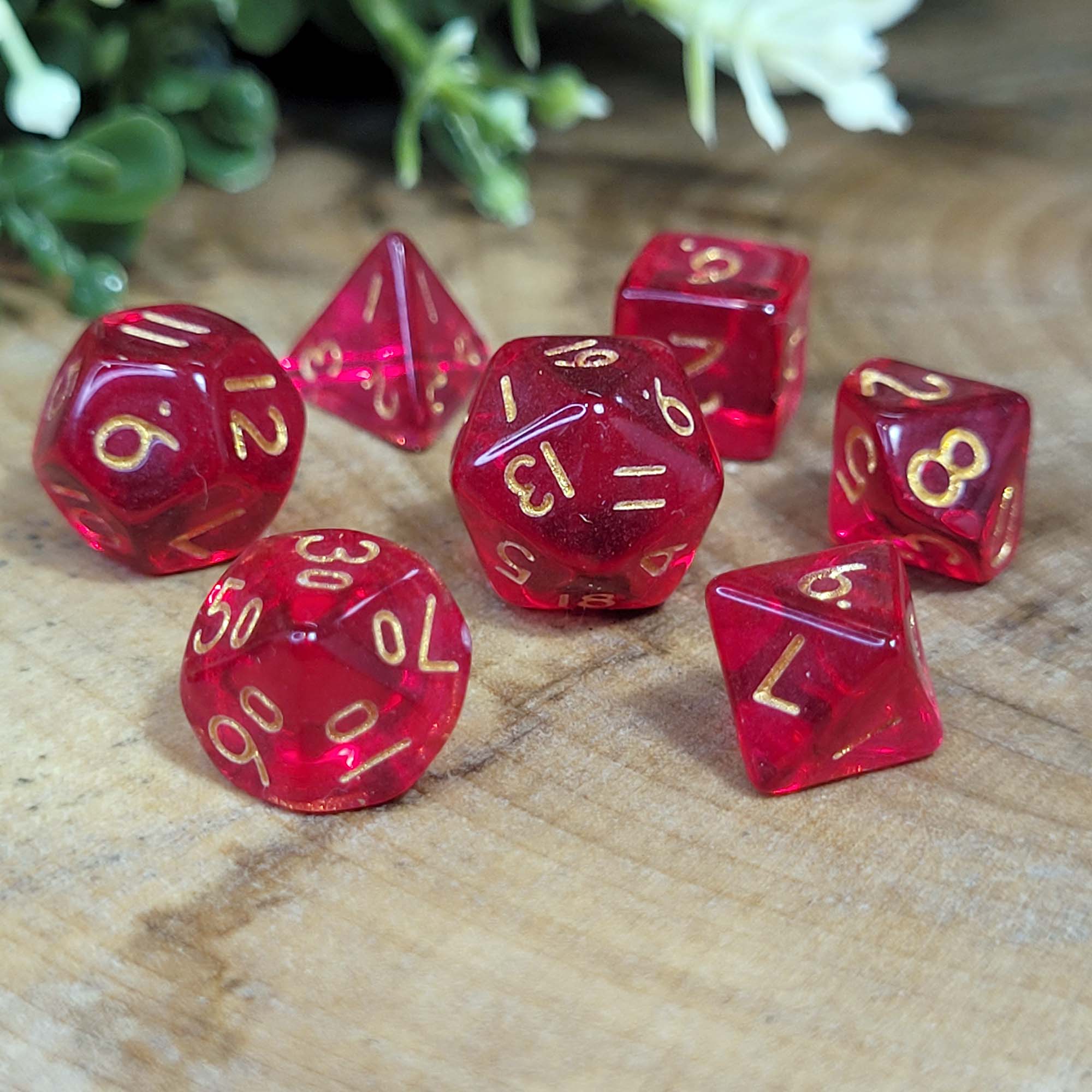 Red Fury (Mini-Würfelset in Pixiegröße)