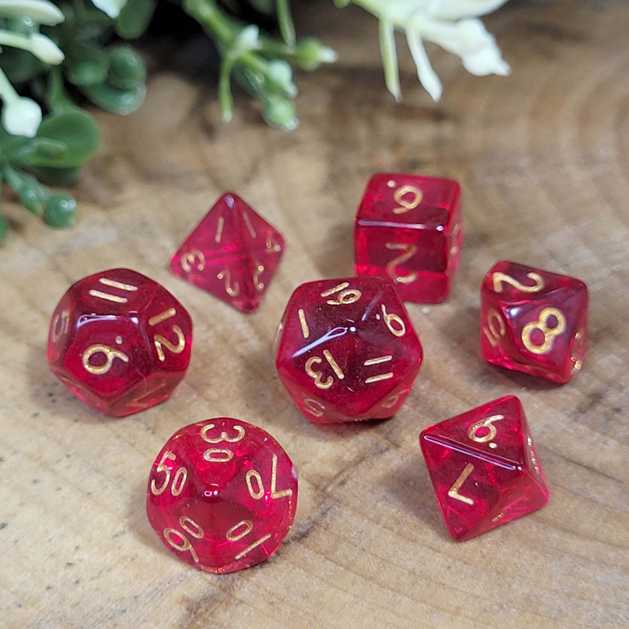 Red Fury (Mini-Würfelset in Pixiegröße)