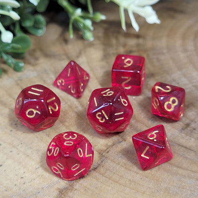 Red Fury (Mini-Würfelset in Pixiegröße)