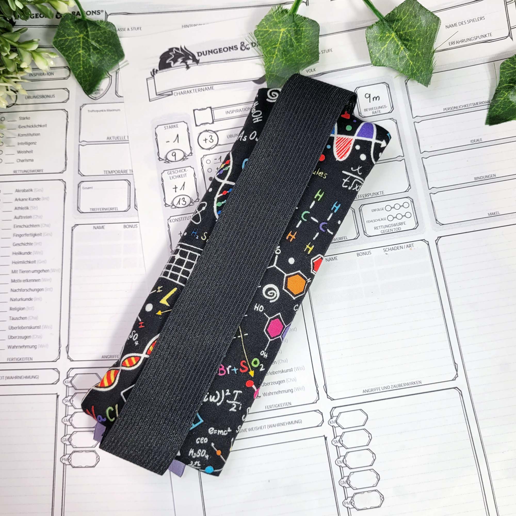 Mäppchen "Science" mit Gummiband