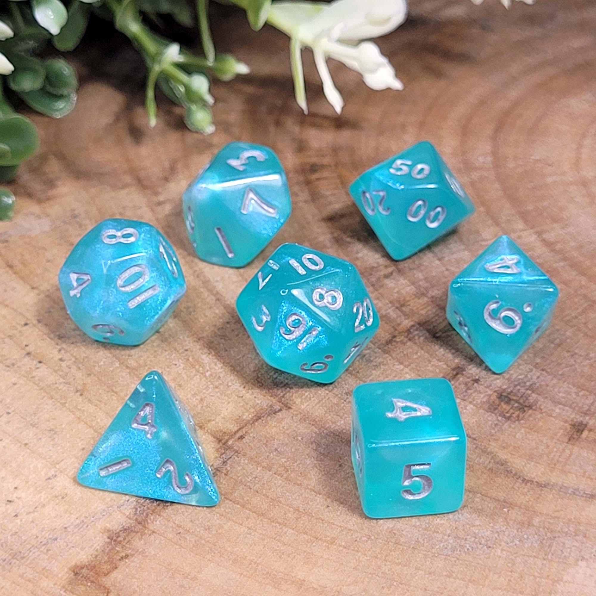 Sea Foam (Mini-Würfelset in Pixiegröße)