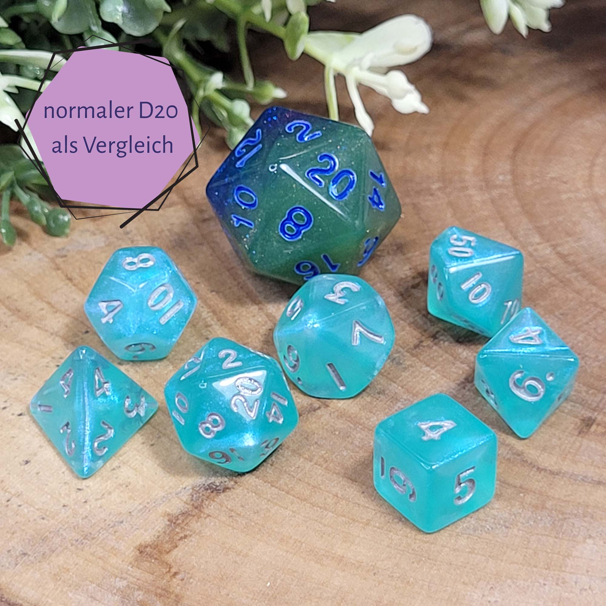 Sea Foam (Mini-Würfelset in Pixiegröße)