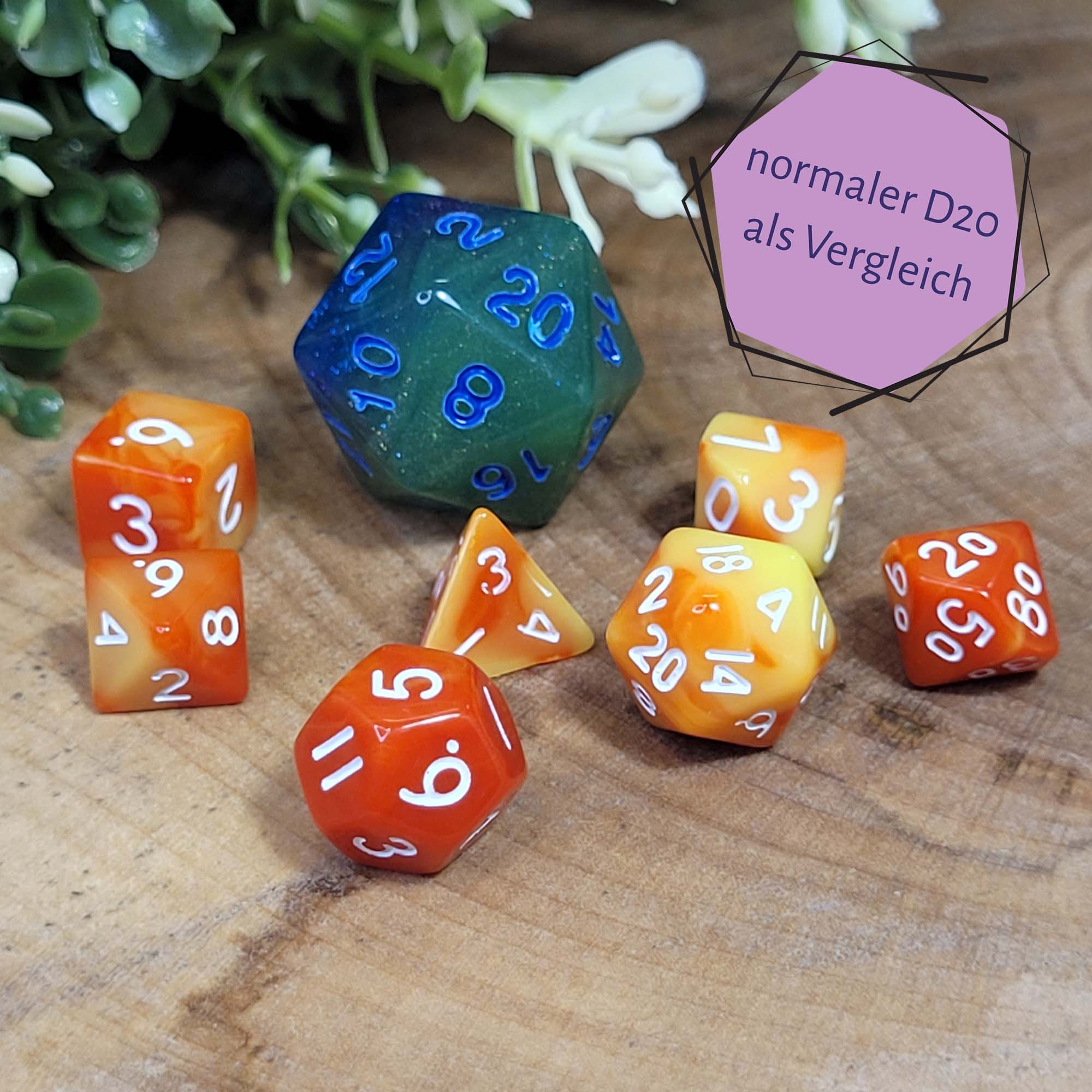 Vacation (Mini-Würfelset in Pixiegröße)