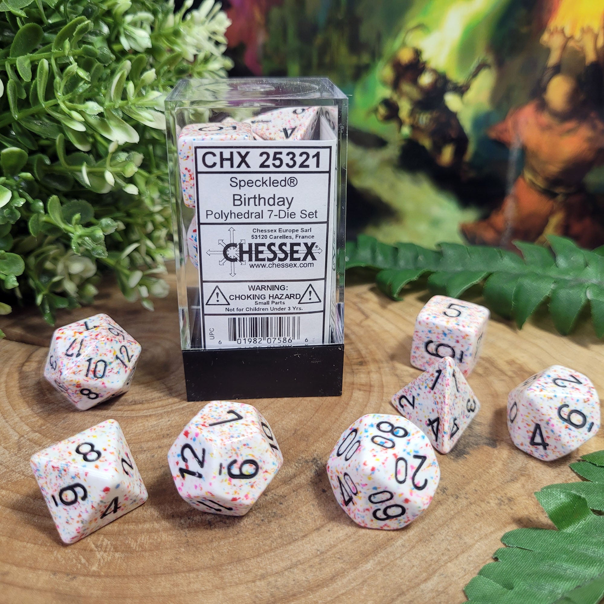Speckled® Polyhedral Birthday 7-Die Set