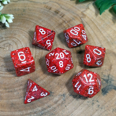 Speckled® Polyhedral Lava Stone 7-Die Set