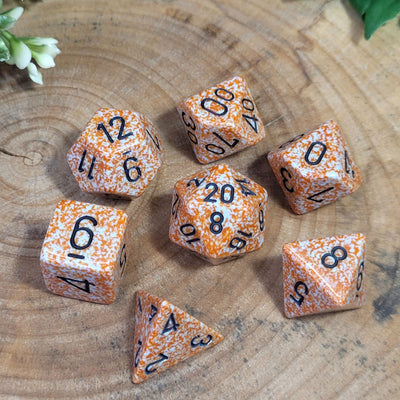 Speckled® Polyhedral Rust 7-Die Set