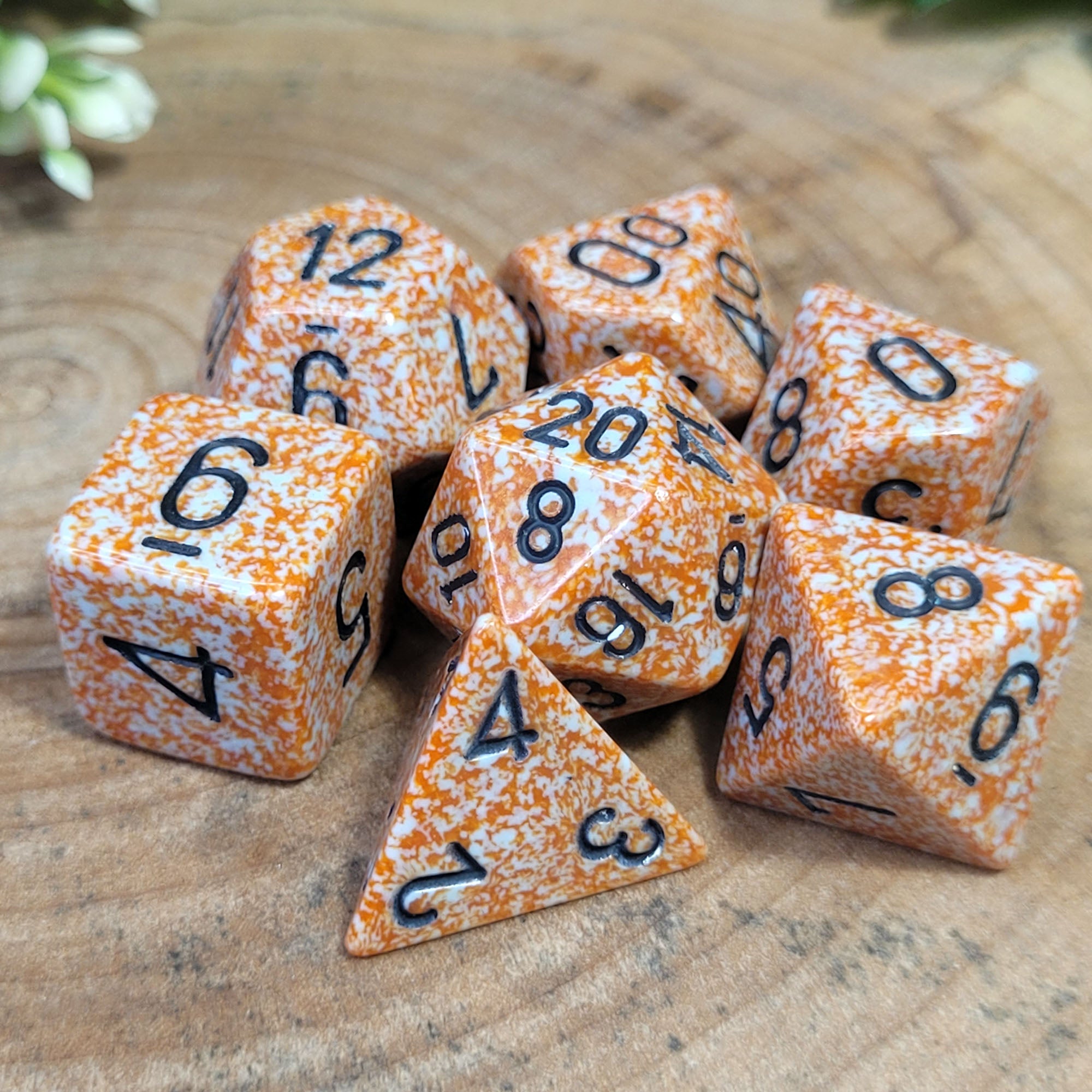 Speckled® Polyhedral Rust 7-Die Set