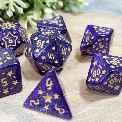 Stars and Wishes Purple