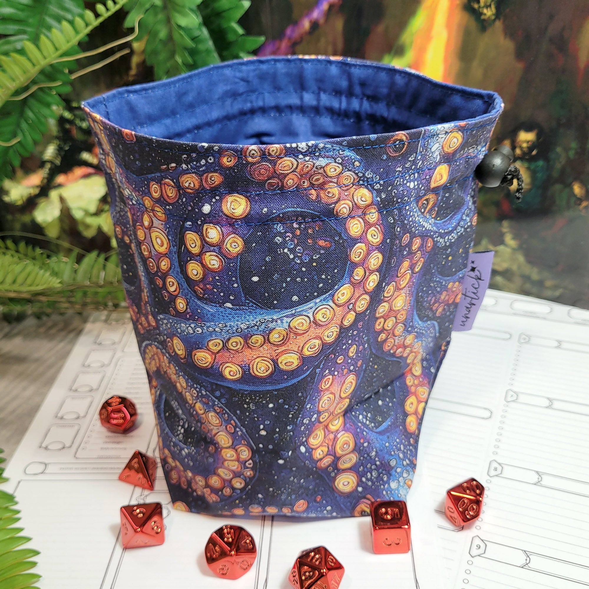 Tentacles Würfelbeutel XXL mit Unterteilungen