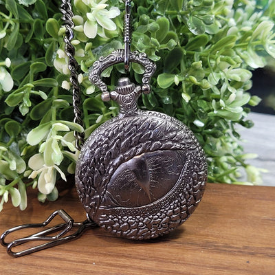 Mini Metallwürfel mit Aufbewahrung im Taschenuhrformat: Silver Watching Eye