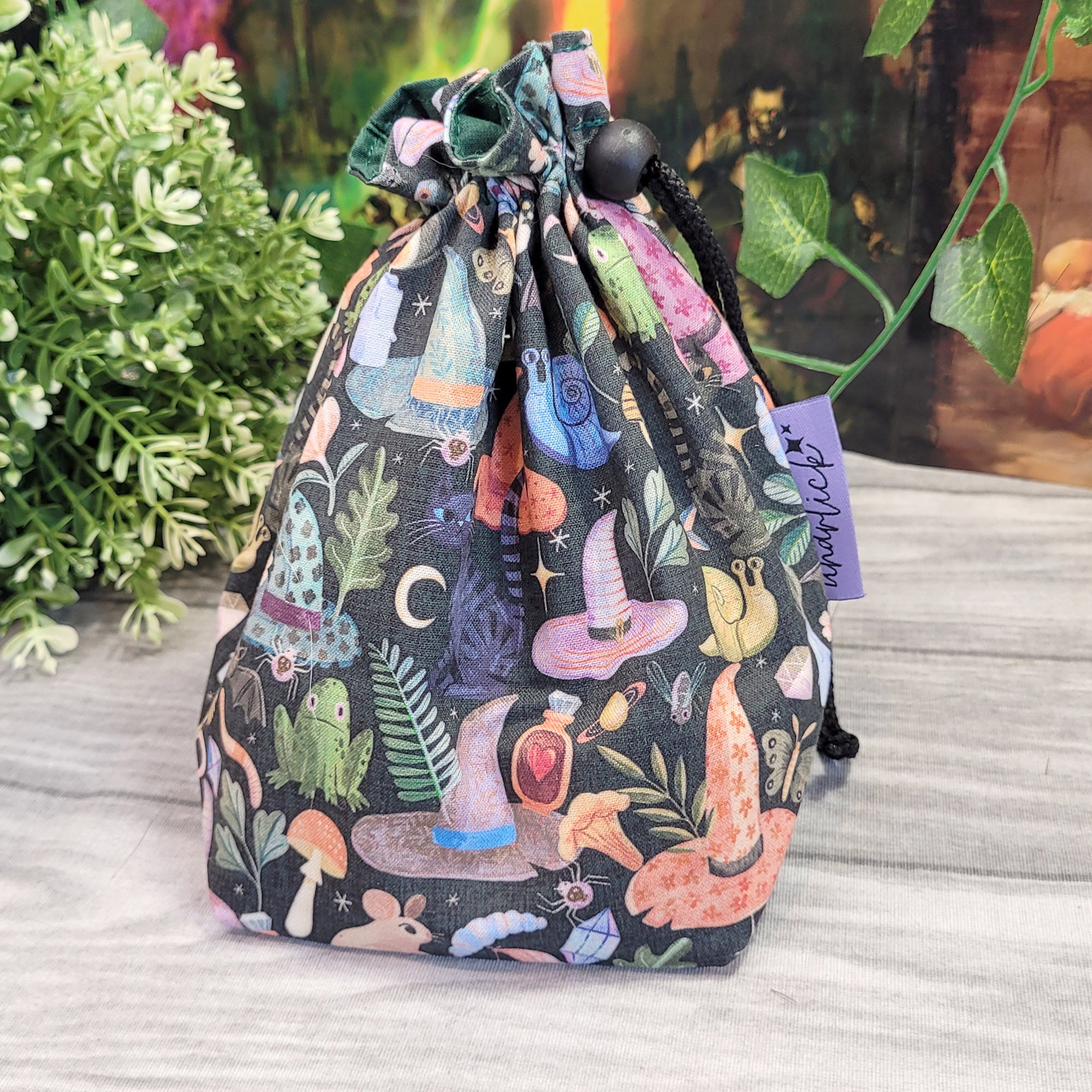 Witchy Hats Würfelbeutel XXL mit Unterteilungen