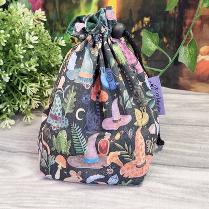 Witchy Hats Würfelbeutel XXL mit Unterteilungen