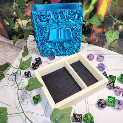 Dice Tome: Cyan Spellbook