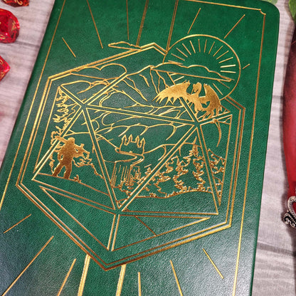 DnD 5e Player Journal grün