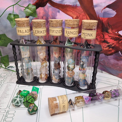 Display for unartick dice theme sets: Red