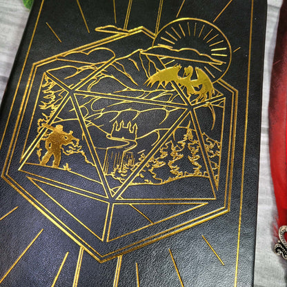 DnD 5e Player Journal schwarz